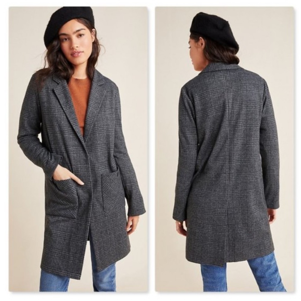 Anthropologie Long Blazer Jacket